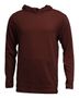 BAW Adult Long Sleeve Soft-Tek Hoodie PC108 MAROON Primary