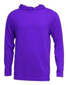 BAW Youth Long Sleeve Soft-Tek Hoodie PC108Y PURPLE Primary