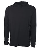 Charles River Apparel Cayak Lightweight Stretch Hoodie 1537 BLACK HEATHER Primary