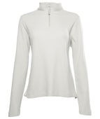 Charles River Apparel Women's Lightweight Waffle Quarter Zip Pullover 5349