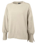 Charles River Apparel Women's Camden Spliced Crew Neck Sweatshirt 5523