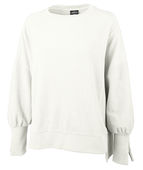 Charles River Apparel Women's Camden Spliced Crew Neck Sweatshirt 5523