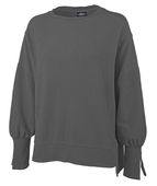 Charles River Apparel Women's Camden Spliced Crew Neck Sweatshirt 5523