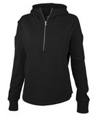 Charles River Apparel Women's Willow Scallop Hem Hoodie 5527