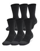 Under Armour Unisex Performance Tech 6-Pack Crew Socks 1386242