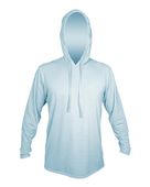 Anetik Low Pro Tech Hooded T-Shirt MVLPRH8 SKY HEATHERED Primary