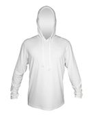 Anetik Low Pro Tech Hooded T-Shirt MVLPRH8 WHITE HEATHERED Primary