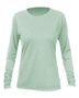 Anetik Women's Breeze Tech Long Sleeve T-Shirt WSBRZL0 OLIVE HEATHERED Primary