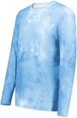 Adult Long Sleeve Print T Shirt (Black,Sky,Forest,Gold,Graphite,Kelly,Navy,Orange,Purple,Royal,Red,S