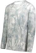 Adult Long Sleeve Print T Shirt (Black,Sky,Forest,Gold,Graphite,Kelly,Navy,Orange,Purple,Royal,Red,S
