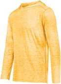  Youth  Coolcore Heathered Hoodie (Forest,Gold,Kelly,Maroon,Olive,Orange,Purple,Red) GOLD HEATHER Primary