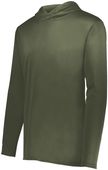 Holloway Youth Momentum Hoodie 222831 OLIVE Primary