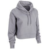 Champro Victory Fleece Women's Crop Hoodie VFCH1W SILVER Primary