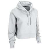 Champro Victory Fleece Women's Crop Hoodie VFCH1W WHITE Primary