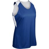 Champro Swish Basketball Jersey Womens Girls Outside: ROYAL/WHITE, Inside: WHITE/ROYAL Primary