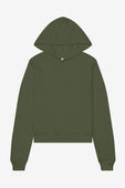 Bella+Canvas Women's Classic Pullover Hoodie 7519 MILITARY GREEN Primary