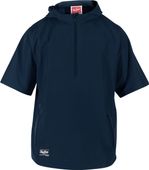 Rawlings Colorsync Short Sleeve Hoodie CSSHJ NAVY Primary