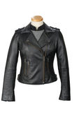 Burk's Bay Ladies Lamb Biker Jacket WLAMBB