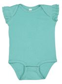 Rabbit Skins Infant Flutter Sleeve Bodysuit 4439