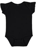 Rabbit Skins Infant Flutter Sleeve Bodysuit 4439