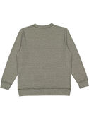 LAT Adult Vintage Wash Fleece Crew 6935