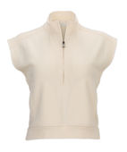 Boxercraft Women's Sleeveless Terry Half Zip Pullover BW2407