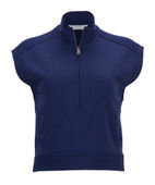 Boxercraft Women's Sleeveless Terry Half Zip Pullover BW2407