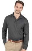 Blue Generation Adult Avenger Long Sleeve Polo BG7602