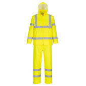 Portwest Hi-Vis Packaway Rainsuit H448