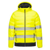 Portwest Hi Vis Ultrasonic Heated Tunnel Jacket S548