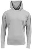 A4 Airflex Long Sleeve Hooded Tee N3524 SILVER Primary