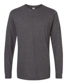 Tultex Fine Jersey Long Sleeve T-Shirt TUL-202LS HEATHER CHARCOAL Primary
