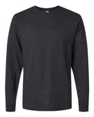 Tultex Fine Jersey Long Sleeve T-Shirt TUL-202LS HEATHER GRAPHITE Primary