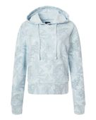 Mv Sport Women's Maddie Floral Print Hooded Sweatshirt G241 ARCTIC BLUE Primary