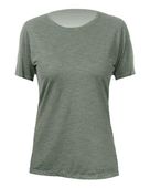 Anetik Women's Breeze Tech T-Shirt ANE-WSBRZS0 DARK OLIVE HEATHERED Primary
