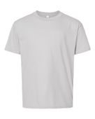 American Apparel Youth Fine Jersey Tee 2001 NEW SILVER Primary