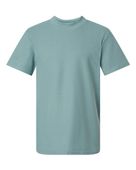American Apparel Pique Mockneck Tee AME-1PQ ARCTIC Primary