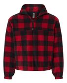 Burnside Polar Fleece Quarter-Zip Pullover B3052