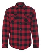Burnside Quilted Flannel Shirt Jacket B8610