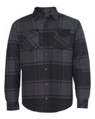 Burnside Quilted Flannel Shirt Jacket B8610