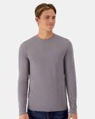 Hanes Cool Dri Cotton Touch Long Sleeve T-Shirt HAN-484L GRAPHITE Primary