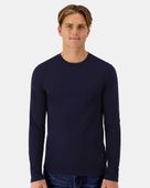 Hanes Cool Dri Cotton Touch Long Sleeve T-Shirt HAN-484L ATHLETIC NAVY Primary