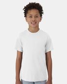 Hanes Cool Dri Youth Cotton Touch T-Shirt HAN-484Y WHITE Primary