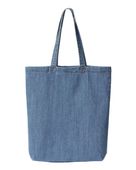 Liberty Bags Cotton Denim Gusseted Tote Bag LIB-7761A