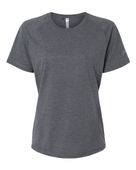 Adidas Women's Blended T-Shirt ADI-A557 DARK GREY HEATHER Primary