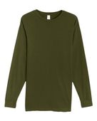 Lane Seven Heavyweight Long Sleeve T-Shirt LS15009 ARMY GREEN Primary