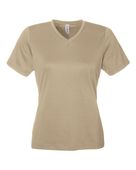 Team 365 Women's Zone Performance Mesh T-Shirt TT15W DESERT KHAKI Primary