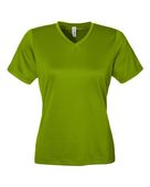 Team 365 Women's Zone Performance Mesh T-Shirt TT15W ACID GREEN Primary