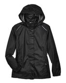 Core365 Women's Climate Seam-Sealed Lightweight Variegated Ripstop Jacket 78185