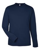 Core365 Unisex Capital Long Sleeve Performance T-Shirt CE10L CLASSIC NAVY Primary